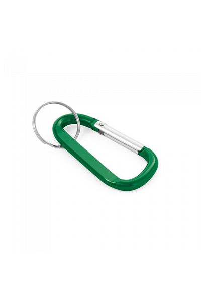 dalimag Aluminum key ring with carabiner, 32 x 57 x 5 mm