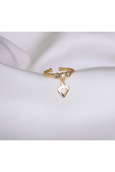 Shiklik MODA خاتم أنيق على شكل قلب - تصميم رائع وجذاب