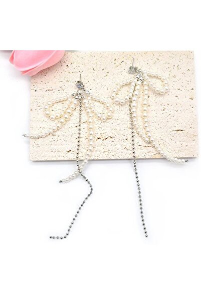 Shiklik MODA ارفع أناقتك مع أقراط اللؤلؤ الفاخرة ذات الطراز الفيوني