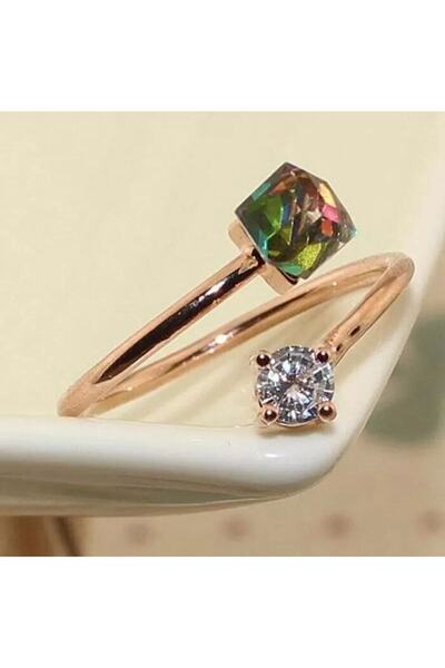 Shiklik MODA قم بتكملة أناقتك مع خاتم الأحجار الكريمة الأنيق