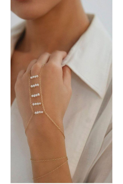 Shiklik MODA سلسلة اللؤلؤ للمرأة شاهمران لتعزيز أناقتك