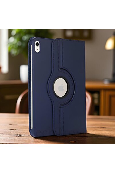 TechTrove Apple iPad 11.Nesil 2025 Kılıf 360 Dönebilen Standlı Pu Deri Kılıf