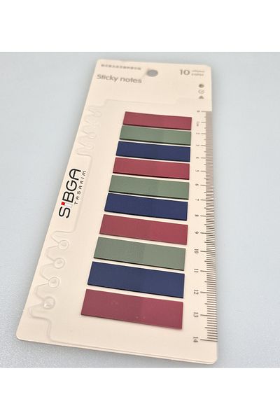 sibga tasarım Transparent Colored Postit Post-it Post It.Bookmark Bookmark Postit Sticker Note Paper 200 Sheets