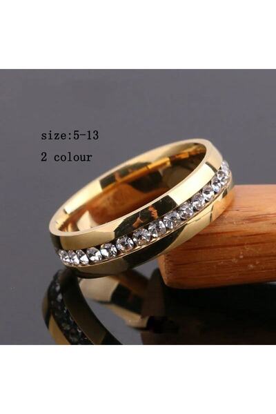 Shiklik MODA خاتم مرصع بالأحجار لتكملة أناقتك