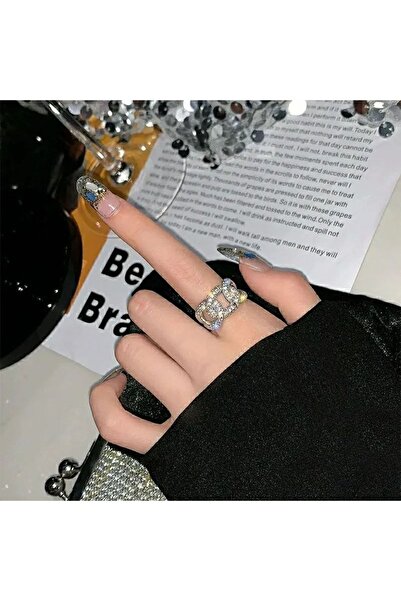 MODAELMAS1 خاتم حجري قابل للتعديل يوفر الأناقة والراحة معًا