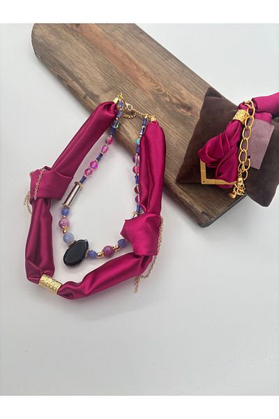 AGG TASARIM Silk Necklace