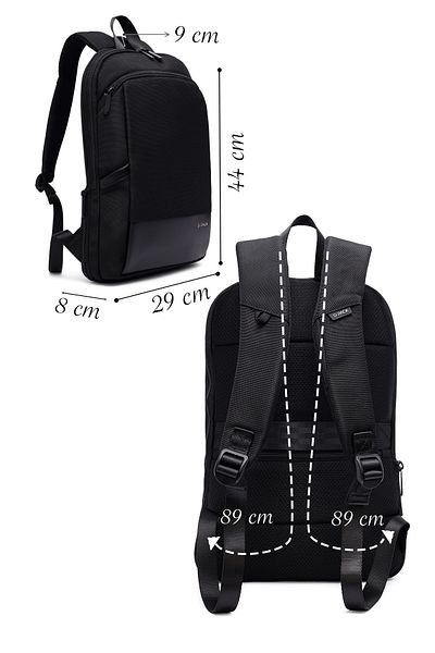 Derimod D-Pack Men's Black Backpack 25Sbd30196F
