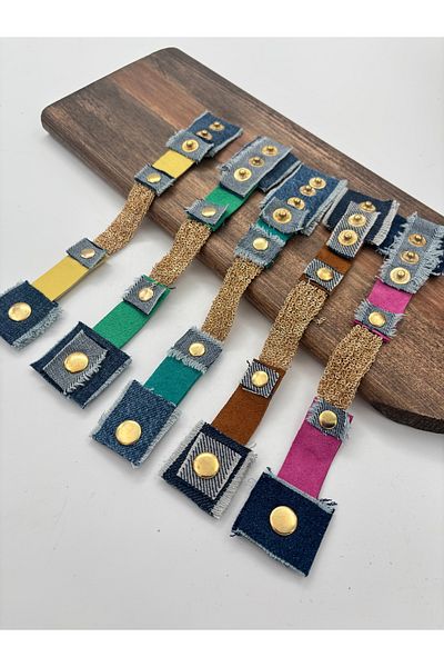AGG TASARIM Denim Bracelet