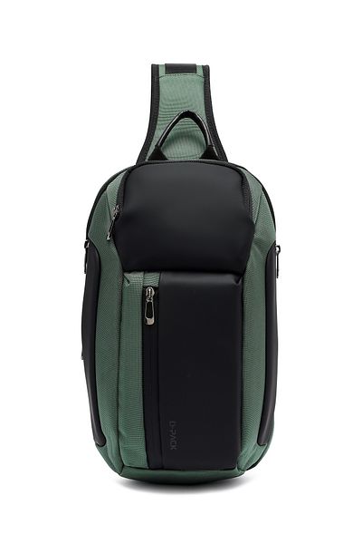 Derimod D-Pack Men's Green Crossbody Bag 25Sbd30316F