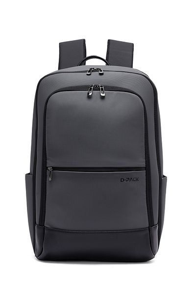Derimod D-Pack Men's Gray Backpack 25Sbd30206F