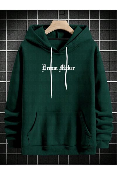 COHERENT Unisex Men/Women Dreamswt Colorful Custom Printed Cotton Oversize Hooded Sweatshirt