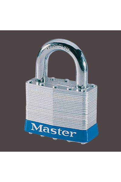 Master Lock 4-Pin Laminated Steel Padlock Silver 2inch
