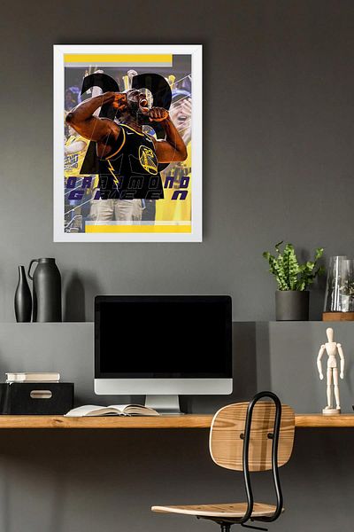 Saturn Pictură înrămată Draymond Green - Pictură poster NBA de baschet