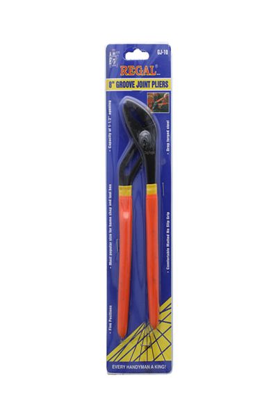 Regal Durable Groove Joint Plier with Matted No-Slip Grip