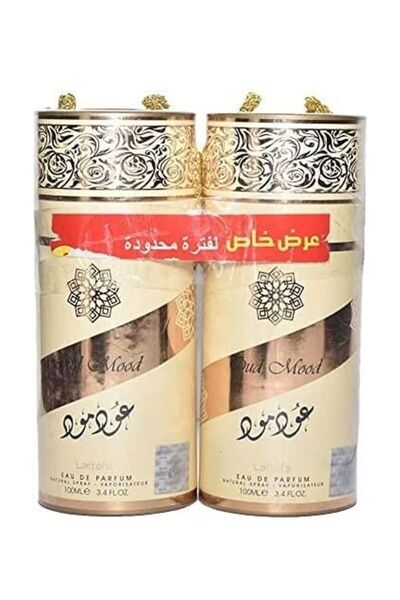 Lataffa Perfumes عطر عود مود أو دي بارفان 2 × 100 مل