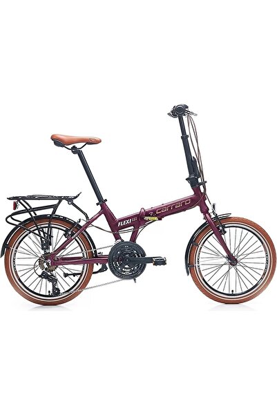 Carraro Flexi 121 Vb V fren Shimano 21 Vites Katlanır Bisiklet viole