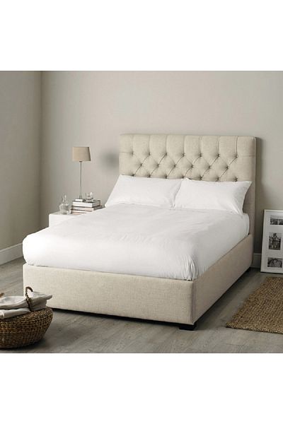 Celia King Square Fitted Sheet White 200x200+30cm