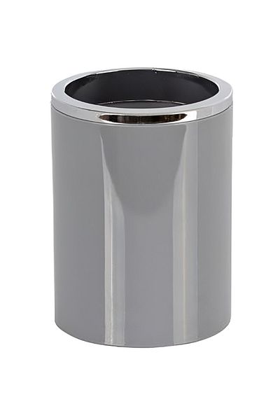 Prima Nova Lenox Glossy Finish Round Durable Plastic Toothbrush Holder