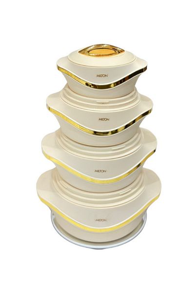 Milton Milton Stainless Steel Inner Container Set 4 Pieces 0.5 / 1 / 1.5 / 2.5 Litres