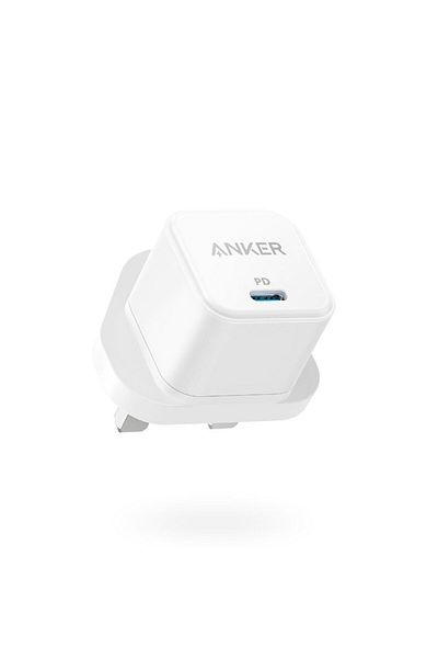 Anker PowerPort III Cube Adaptor A2149K21 20WCompact Fast Charging Adapter for Phones & Tablets