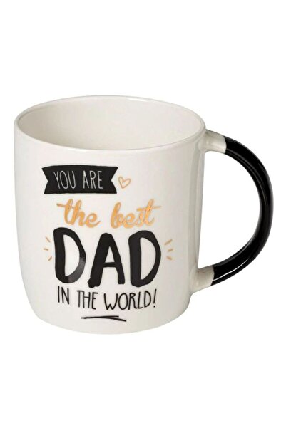 OEM Бяла чаша с надпис "Ти си най-добрият татко на света" 345 мл