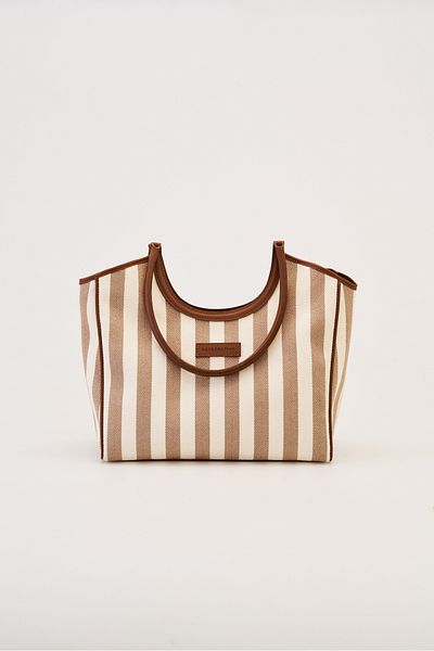 Perspective Beige Color Bag 0306