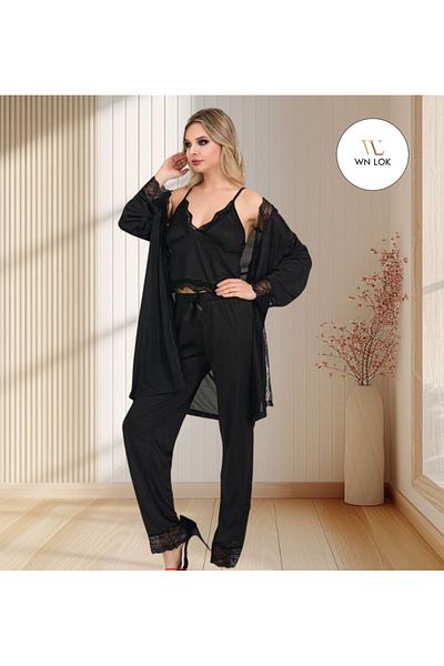 WNLOK Pajama set (Turkish, 3 pieces, high quality)