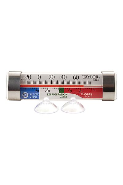 Taylor Instant Read Analog Freezer Thermometer Multicolor