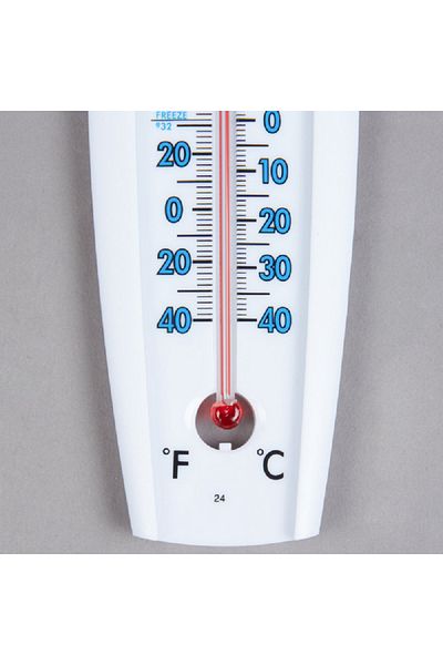 Taylor Wall Thermometer White 8inch