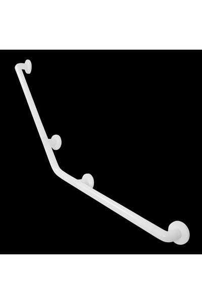 Prima Nova Anti Slip Secure Grip Waterproof Plastic Safety Handrail White