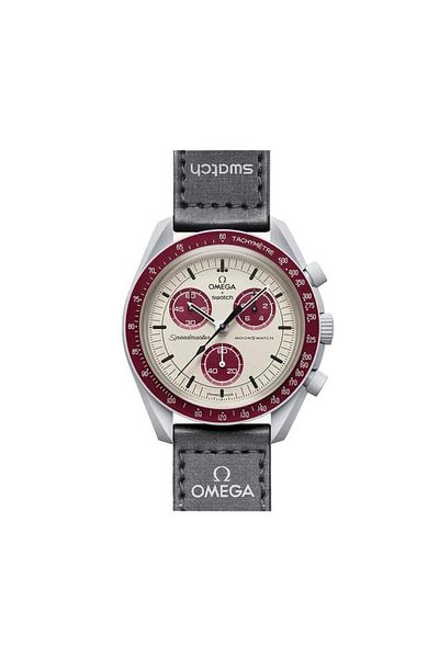 Omega Omega Swatch watch with elegant and distinctive design with accessories