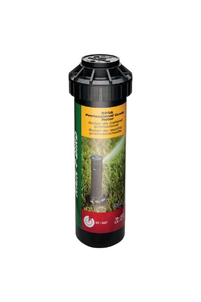 Rain Weather Resistant Precisely Controlled Flush Adjustable Rotor Sprinkler Black