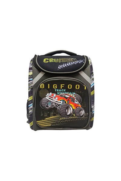 Yaygan School Backpack, Yaygan, Black, Bigfoot, 38x31x14cm