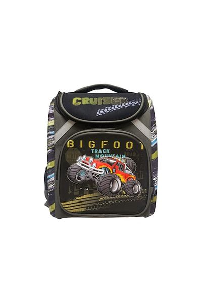 Yaygan School Backpack, Yaygan, Black, Bigfoot, 38x31x14cm