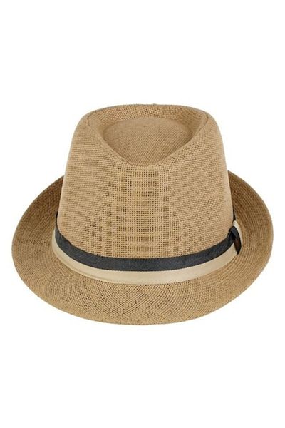 BREZIUM Sun hat for summer, comfort, style, and UV protection, Brown/Black