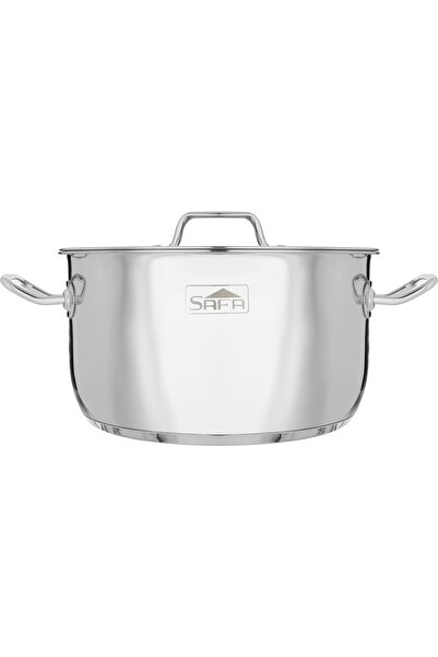 Generic Al Saif Gallery Indian steel pot, 26 cm - silver