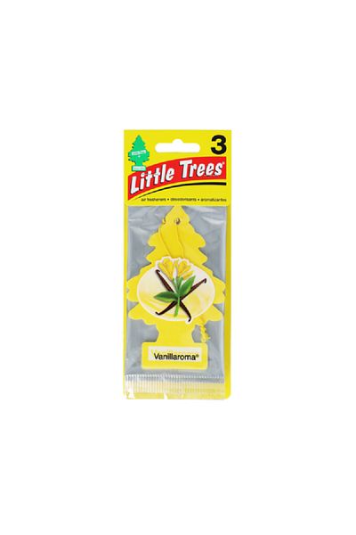 Little Trees 3-Piece Vanillaroma Air Freshener Hang Card