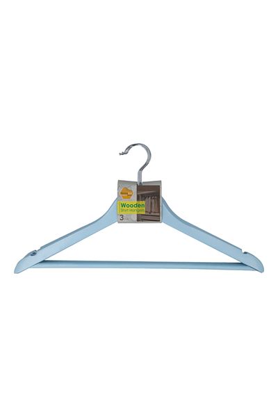HONEYBEE 3-Piece Wooden Hanger Multicolor