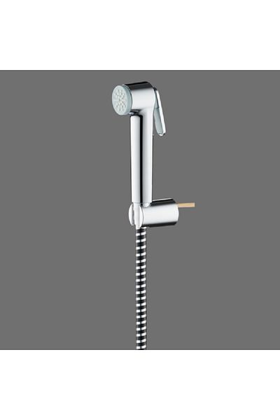 Voli Easy Installation Hassle-Free Adjustable Shattaf Set for Bathroom Chrome 120cm