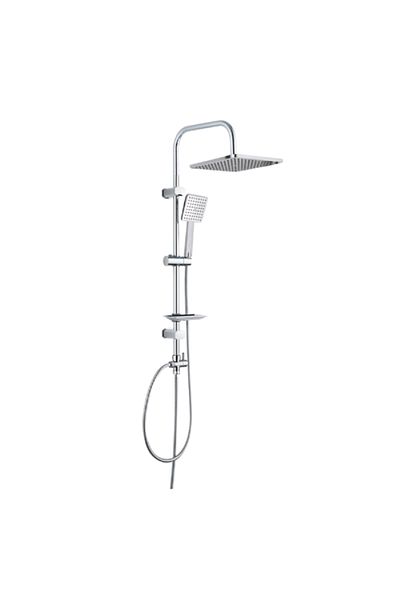 Müller Stainless Steel Elegant Design Rainfall Head Shower System Chrome 360 x 80cm