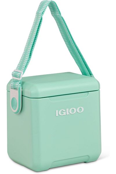 IGLOO Tag-A-Long Too Foam-Insulated Cooler Seafoam 11quart