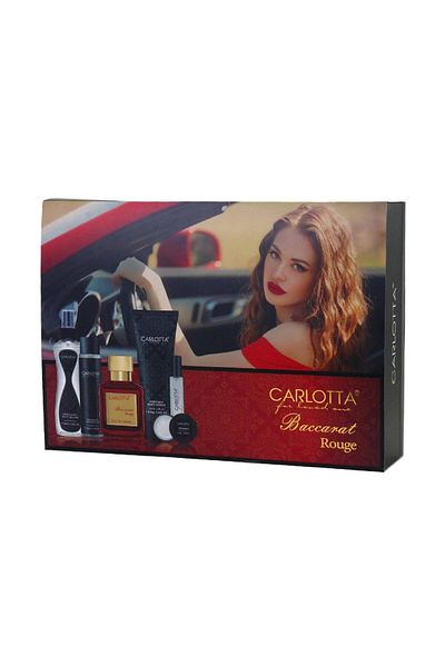 Carlotta Baccarat Rouge Woman's Gift Set 6 P