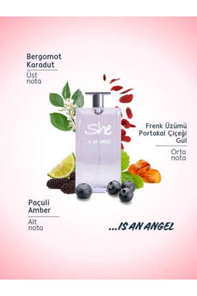 She Is An Angel EDT 50 ml + Deodorant Spray 150 ml Women's Perfume Set