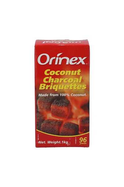 Orinex Coconut Charcoal Briquettes White 1kg