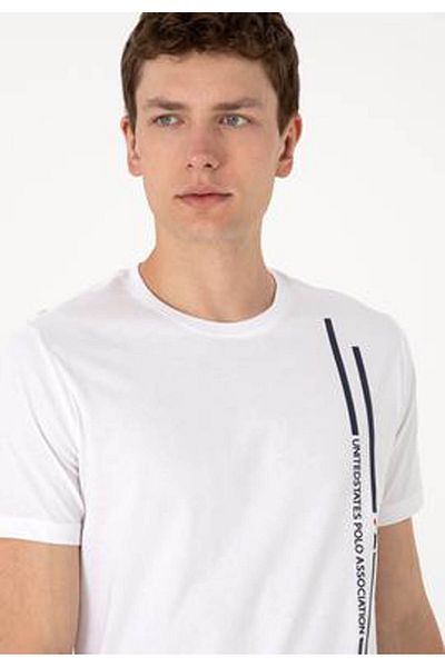 U.S. Polo Assn. Ανδρικό μπλουζάκι Lionel White 2104061