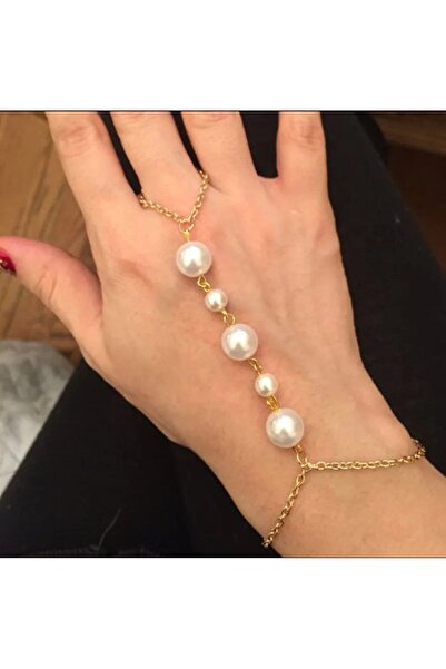 Shiklik MODA The Secret of Elegance: Women's Bracelet with Pearl Detail