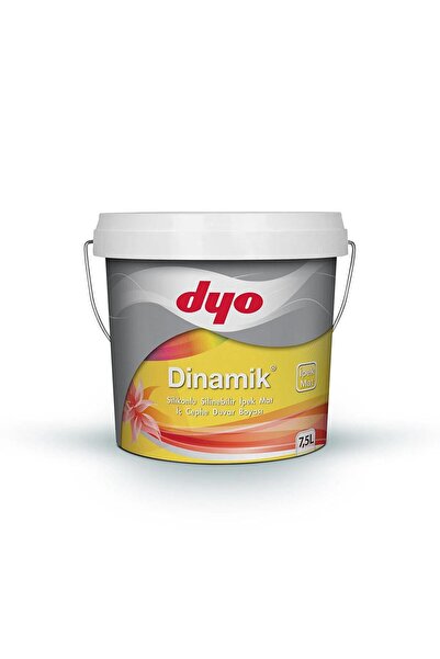 Dyo (7550) YENİ ÇAĞIL 7,5LT DİNAMİK İPEKMAT SİLİKONLU SİLİNEBİLİR İÇ CEPHE DU...