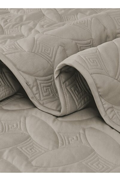 Master Home Textile Microfiber Bedspread Set Fits 200 x 200 cm Double Size Bed 4Pcs King Size Compressed Comforter Set