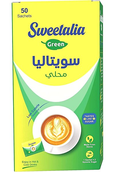 nenshi مُحلي سويتاليا منخفض السعرات الحرارية، مصنوع من أوراق ستيفيا الطبيعية
