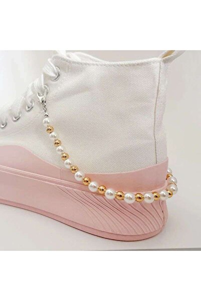 Shiklik MODA Pearl Beaded Shoe Chain to Complete Your Elegance
